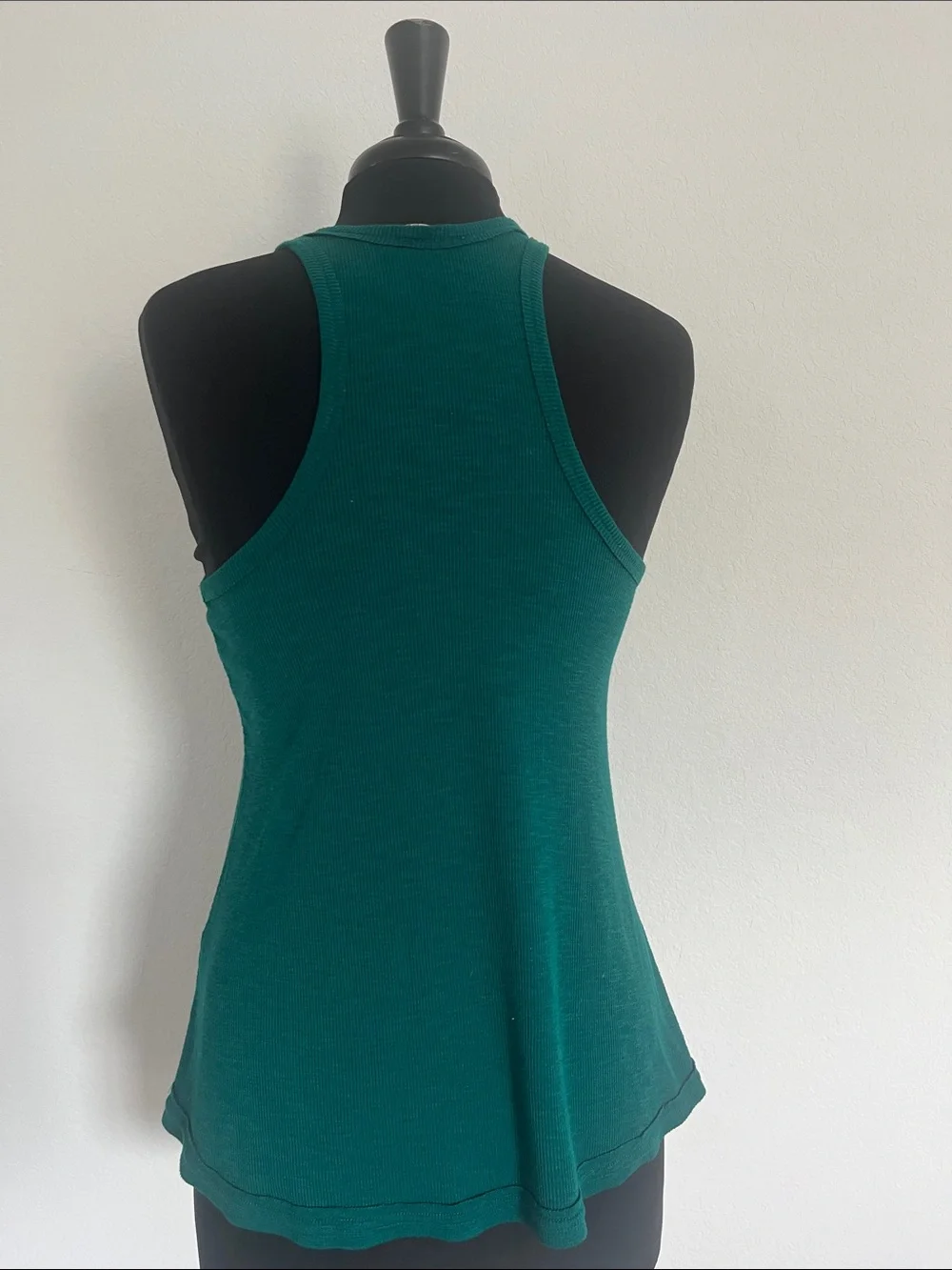Free people Intimately Emerald Green Ribbed Tank Top